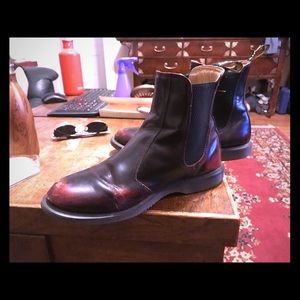 Doc Marten Chelsea Boots -Ox Blood Red